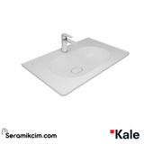 Kale Zero 2.0 80X50 cm Etajerli Lavabo