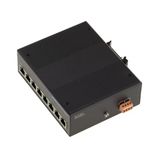 Kalea-Informatıque Gigabit Ethernet 8 Bağlantı Noktalı Rj45 10/100/1000 Mbps Terminal Bloğu Aracılığıyla Doğrudan Güç Kaynağı İle Endüstriyel Sınıf Ağ Anahtarı