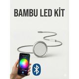 Kaled Bambu LED Kit Yükseltilmiş Özel Versiyon Argb Pixel LED Uygulama Destekli - 10 Adet - Renkli