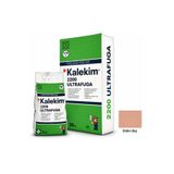 Kalekim Didim Bej Renk Derz 2200 ULTRA FUGA Silikon Katkılı, Yüksek Performanslı Seramik Derzi 1 KG