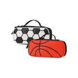 Kalem Çantası Kalem Kutu Spor Temalı Tek Bölmede Lastikli Kalem Takacaklı - Basketbol