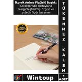 #Kalem Çocuk Koleksiyonluk Ofis Okul Hediye Ergonomik Yazı Karakter Şık Anime Figür Tükenmez Kalem