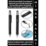#Kalem Dekoratif Hediyelik Okul Ders Mimar Mühendis Teknik Çizim Mıknatıslı Kolay Tak Çıkar Düz Yıldız Tornavida Uçlu Ce