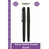 #Kalem Kurumsal Hediye Lüks Tasarım Şık Kaliteli Ofis Gereci Prestij Metal Roller Kalem Siyah