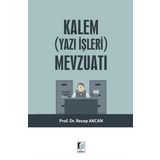 KALEM MEVZUATI VE ADALET DAIRELERININ DENETIMI - BURHAN YAZ