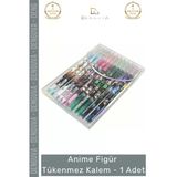 #Kalem Model 6 Koleksiyonluk Hediyelik Karakterli Tasarım Ergonomik Anime Figür Tükenmez Kalem