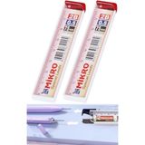 Kalem Ucu 0.5 mm 20 Li 2 Paket 05 Uç Versatil Kalem Uçu Mekanik Uçlu Otomatik Kurşun Mikro Kalem Ucu 75 mm Yumuşak Uç - Siyah - 05 mm