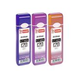 Kalem Ucu 120 Li 0.7 Mm 2B 3 Paket Çoklu Versatil Kalem Uç Mekanik Uçlu Otomatik Kurşun Mikro Kalem Ucu 60 Mm Yumuşak