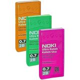 Kalem Ucu 120 li 0.7 mm 2B 3 Paket Noki Çoklu Versatil Kalem Uç Mekanik Uçlu Otomatik Kurşun Kalem Ucu 60 mm Yumuşak