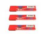 Kalem Ucu 2.0mm 2B Mikro 2B Kalem Ucu 2mm Kırmızı 3 Adet