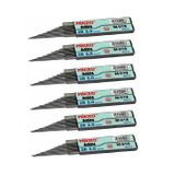 Kalem Ucu 2.0mm 2B Mikro 2B Kalem Ucu 2mm Siyah 6 Adet
