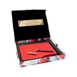 Kalemhane Kişiye Özel Kalp Kutulu Defter + Kalem Seti