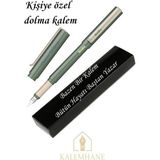 Kalemhane Kişiye Özel Scrikss Dolma Kalem Özel Kutulu (Yeşil) - 1