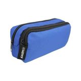 Kalemlig Kalem Kutusu Eco Double Iki Bölmeli Impertex Kumaş - Mavi