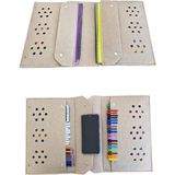 Kalemlik ve Tablet Organizer Çanta – 4 Bölmeli, A4 Boyut, Çok Amaçlı Defter Boya Düzenleyici - Standart