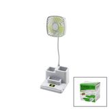 KALEMLİKLİ MASAÜSTÜ VANTİLATÖR USB ŞARJLI FAN:8.9CM- AKROBAT AYAK=23CM+KALEMLİK:36.5CM TELEFONLUK GS-270 (5250)