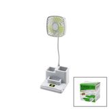 Kalemlikli Masaüstü Vantilatör Usb Şarjlı Fan:8.9cm- Akrobat Ayak=23Cm+Kalemlik:36.5cm Telefonluk Gs-270 Go53/00358