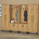 Kalender Dekor Rose-1-1-4-4-RS04 Portmanto Vestiyer Ayakkabılık