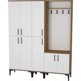 Kalender Dekor Rose-1-3-4-RS02 Portmanto Vestiyer Ayakkabılık