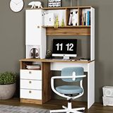 Kalender Dekor Rüya Çekmeceli Dolaplı Raflı Çalışma Masası Bilgisayar Masası Ry02 Çok Renkli