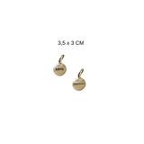 Kalender Döküm PİRİNÇ KEDİ KÖPEK KÜNYESİ İSİMLİK 3,5X3CM