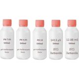 Kalibrasyon Sıvısı Seti (500 Ml)- Tampon Çözelti Seti (500 Ml) - Ahşap