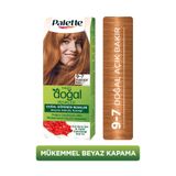 Kalıcı Doğal Renkler 9-7 Doğal Açık Bakır Goji Berry Özü Saç Boyası PLTDGLRNKBY