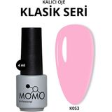 Kalıcı Oje K054, Pamuk Şeker Pembesi, 4 ml - K054 Bebek Pembe