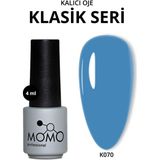 Kalıcı Oje K070, Açık Mavi, 4 ml