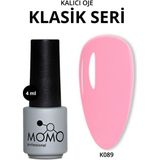 Kalıcı Oje K089 Gülpembe 4 ml