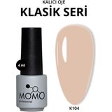 Kalıcı Oje K104, Bej, 4 ml