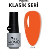 Kalıcı Oje K110, Koyu Turuncu, 4 ml
