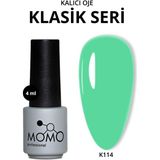 Kalıcı Oje K114, Moda İkonu Yeşili, 4 ml