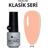 Kalıcı Oje K118, Açık Şeftali, 4 ml