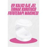 Kalıcı Oje Kurutucu Mini UV Işınlı Taşınabilir Hızlı ve Pratik Oje Kurutucu