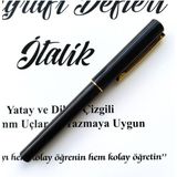 Kaligrafi Dolma Kalem, Italik Yazı, Kaligrafi Yazı 1.8mm (N Kesik)
