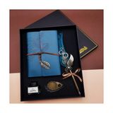 Kaligrafi Kalem Ve Vintage Tasarım Deri Defter