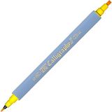 Kaligrafi Kalemi Çift Uçlu 2 mm + 3.5 mm TC-3100 050 Yellow