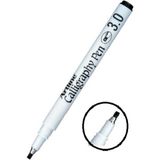 Kaligrafi Kalemi Siyah 3.0 Mm Düz Kesik Uç Arabic Ergolıne Calligraphy 1 Adet