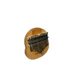 Kalimba 17 Tuşlu Ahşap Başlangıç Seviyesi Parmak Piyanosu, Doğal Renk, Müzik Aleti