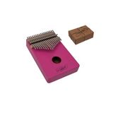 Kalimba Full Set - Hediye Paketi- Stant-Parmak Koruyucu Pembe