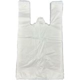 Kalın Beyaz Poşet Küçük Boy 5 Kg Hışır Atlet Poşet Market Manav Poşeti Çöp Poşeti