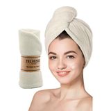 Kalın Mikrofiber Saç Havlusu Plaj Deniz Havuz Bonesi Kurulama Banyo Saç Kurutma Baş Havlusu
