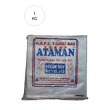 Kalın Şeffaf Atlet Poşet Küçük Boy 25X33 Cm 1 Kg (1 Paket-Takriben 170 Adet) Mudanis