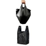 Kalın Siyah Poşet Küçük Boy 5 Kg Hışır Atlet Poşet Market Manav Poşeti Çöp Poşeti