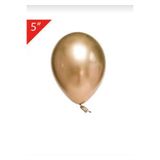 Kalisan 5 inc (küçük) Krom Balon Gold (10 adet)