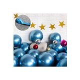 Kalisan Mavi (AYNALI BALON) 10 Adet Krom Balon