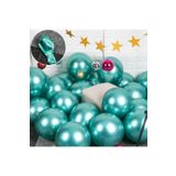 Kalisan Yeşil (AYNALI BALON) 10 Adet Krom Balon