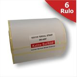 Kalite Barkod 100x135 Termal Etiket 6 Rulo Barkod Etiket
