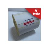 Kalite Barkod 20x40 Yanyana 5'li Termal Etiket | 6 Rulo Etiket | Barkod Etiket